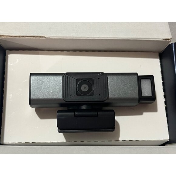 Casecube 2K Quad HD Webcam With Adjustable Stand & Built-In Microphone Open Box - Picture 3 of 11